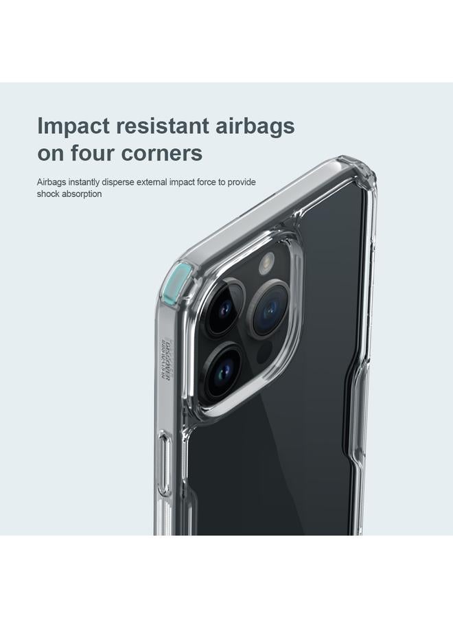 Nillkin Case For iPhone 15 Pro Max Ultra Clear PC + TPU Phone Case - Image 5