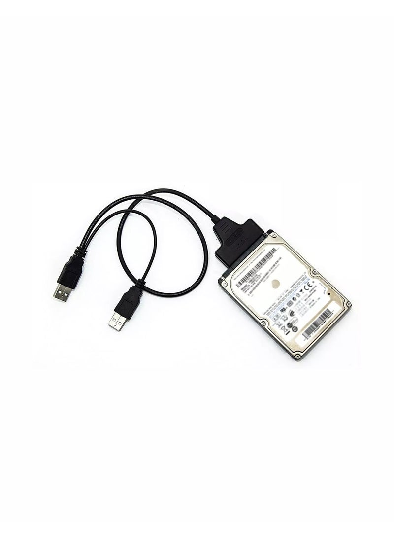 FUJISHKA USB 2.0 to SATA 2.5” HDD/SSD Drive Reader Cable Adapter for External Hard Disk - Image 2