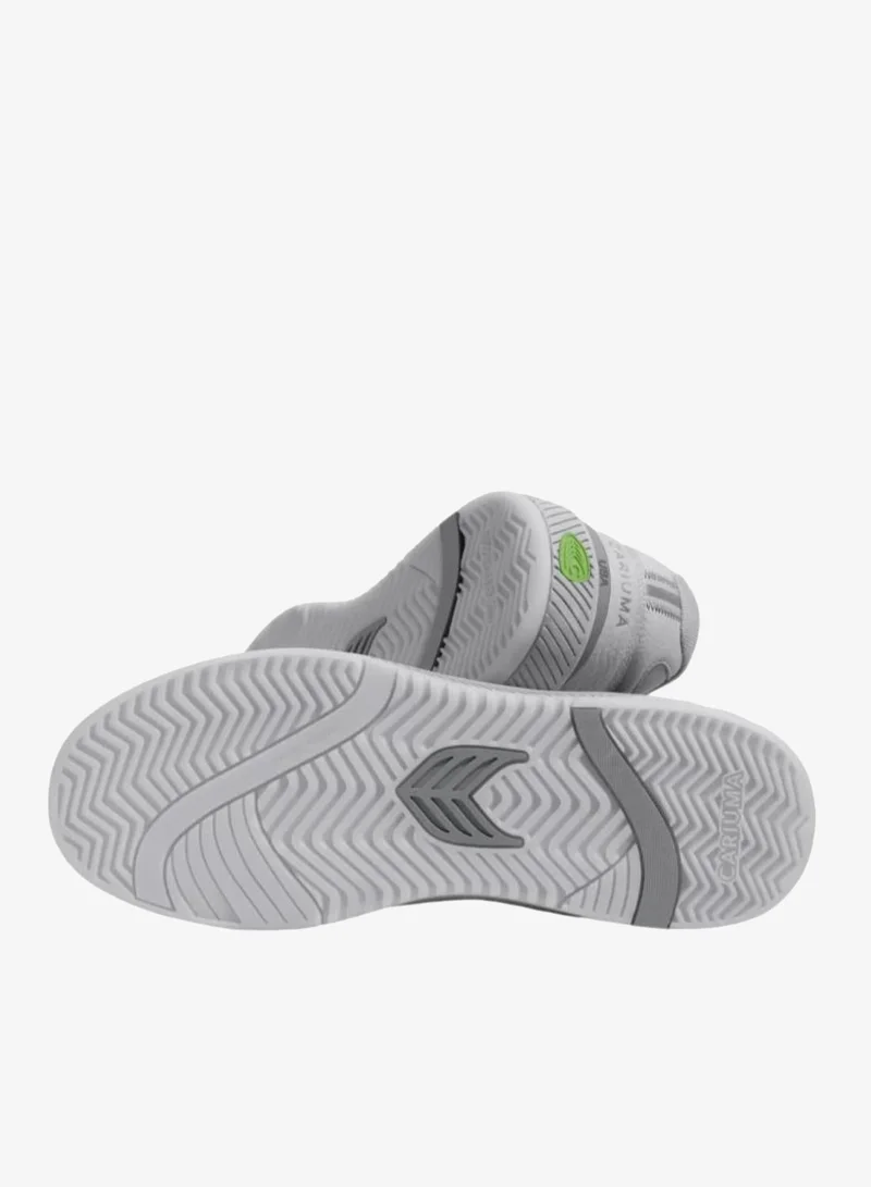 Cariuma  UBA Onyx Grey Leather Steel Grey Logo Sneaker  | Best Price UAE