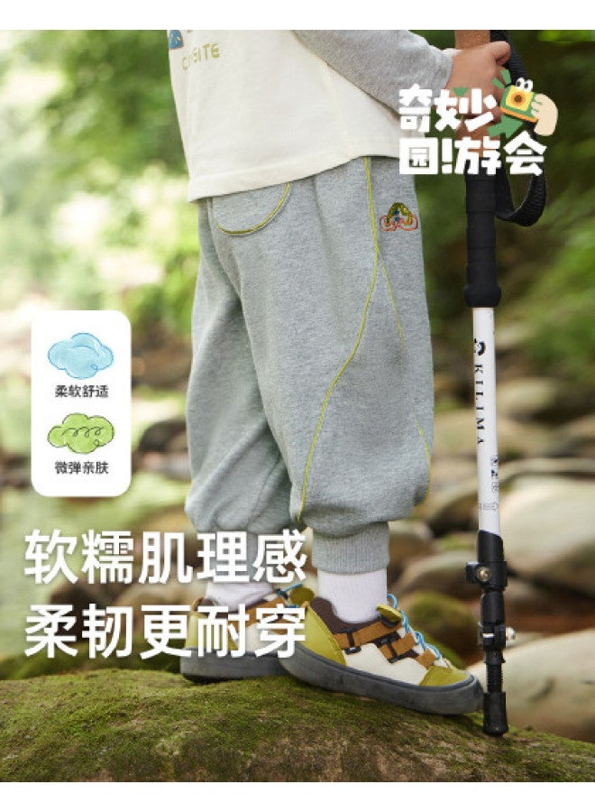 Boys' Sweatpants Spring/autumn Baby Pants Children's Cuffed Pants Casual Sport Pants Long Pants Girls' - Image 1