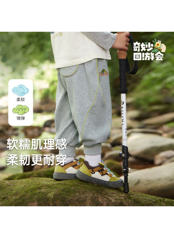 Boys' Sweatpants Spring/autumn Baby Pants Children's Cuffed Pants Casual Sport Pants Long Pants Girls' - Image 2