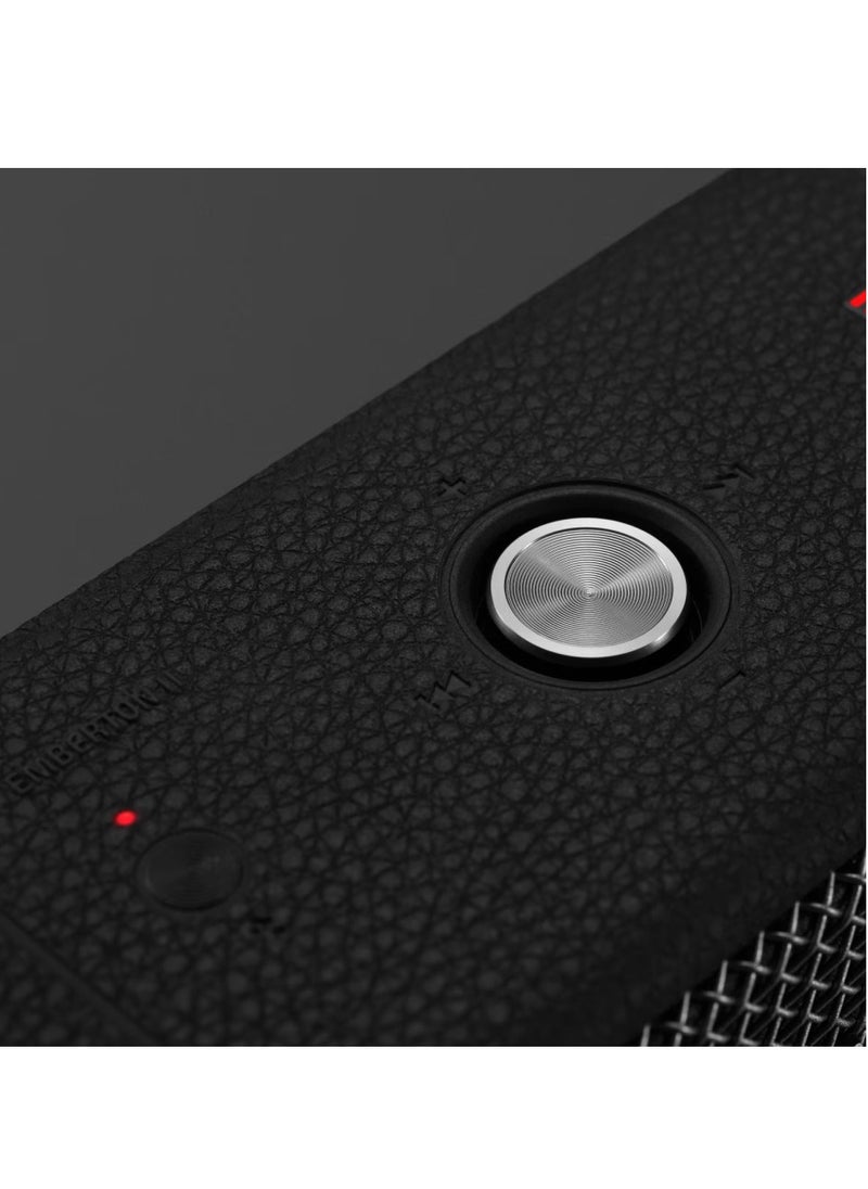 Emberton II Compact Portable Wireless Speaker/ 30h Working Time/ Quick Charge (Type-C) / Dustproof & Waterproof / 360° Sound / Full Range Drivers - Black and Steel - pzsku/ZCF87EFA5756B4D508BA2Z/45/_/1733486186/ba996fb8-7c77-458e-a9a2-8d3fda5aba69