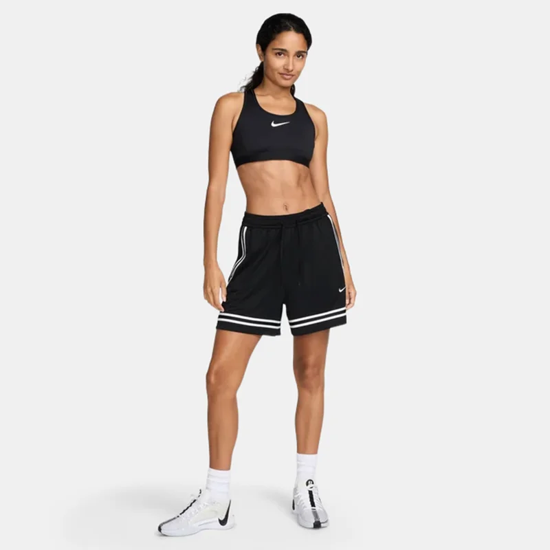 Nike Black Women's Crossover Dri-FIT Basketball Shorts for Women | Best Price UAE