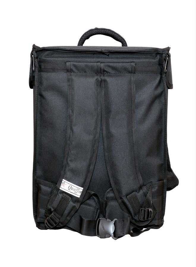 Quaffor Black 18 * 16 * 12 inch hot Food/Pizza/Cake delivery Backpack 54 LTR - Image 1