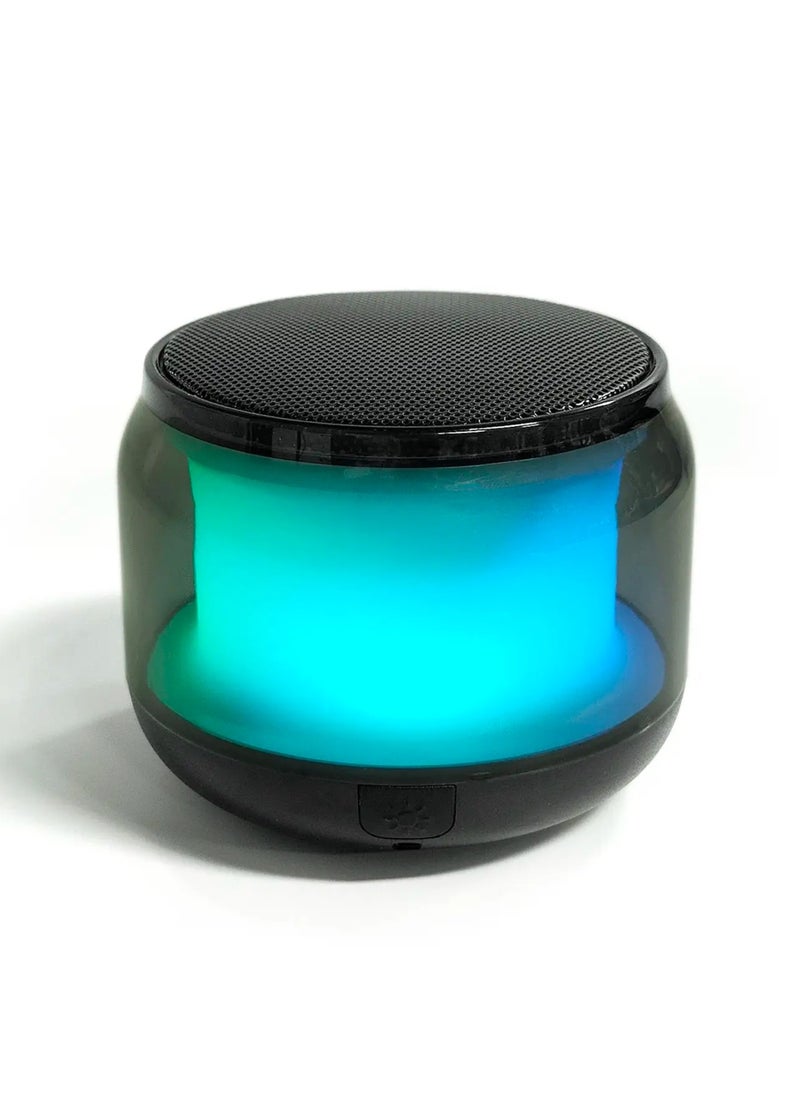 Generic - Portable Bluetooth Speaker with Multi-Color Light - Image 1