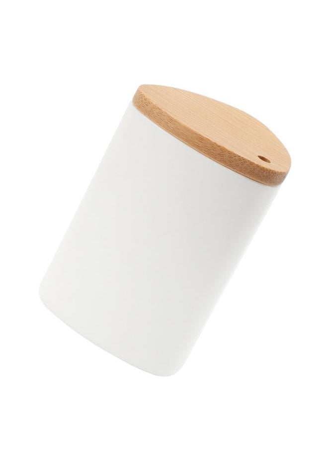Thoraya Toothpick Storage Box PS Bamboo Simple Modern Toothpick Dispenser Container for Home Hotel  - Image 4