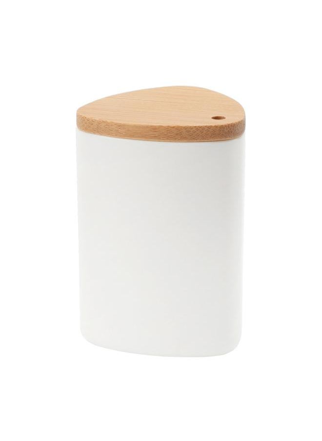 Thoraya Toothpick Storage Box PS Bamboo Simple Modern Toothpick Dispenser Container for Home Hotel  - Image 1