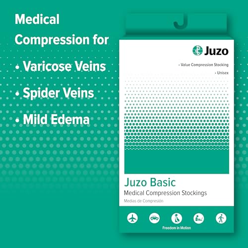 Juzo Basic 4410ad 15-20mmhg Knee-High Open Toe Compression Stocking, Beige, 3 (III) Regular - Image 4