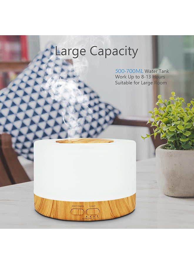 O Ozone 700ml Essential Oil Diffuser Premium 5 In 1 Ultrasonic Aromatherapy Aroma Oil Diffuser Humidifier Remote Aroma Diffuser With Auto Shut-off Function  - Image 4