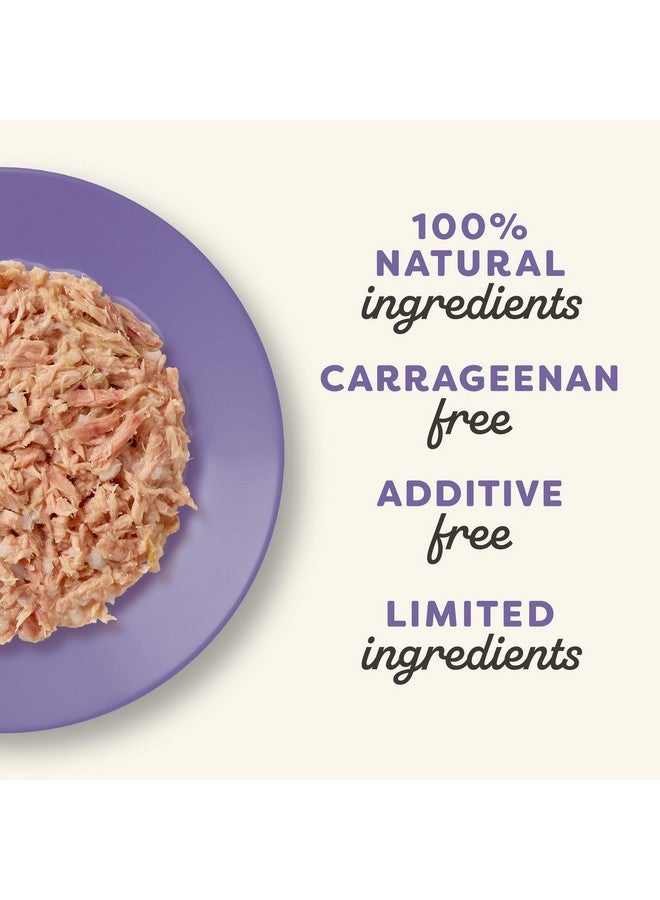 آبلاوس طعام القطط الطبيعي الرطب من أبلاوز، طعام معلب محدود المكونات، غني بالبروتين الحقيقي للقطط بدون إضافات صناعية، وصفة مرق متنوعة (24 علبة، 2.47 أونصة) - Image 3