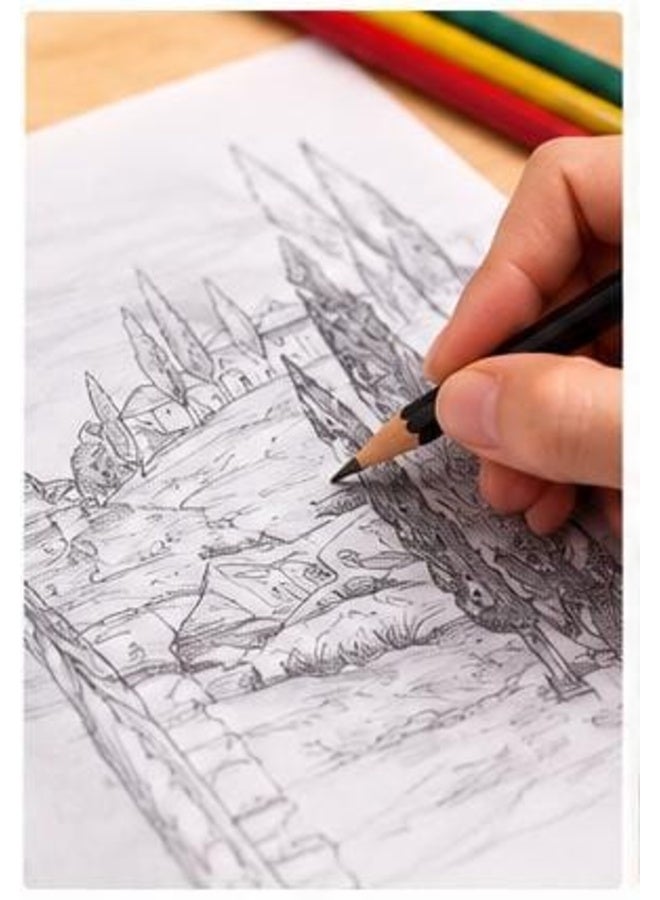 بلوك ورق شفاف للرسم والتتبع A4 – 50 ورقة – 50 GSM - Image 5