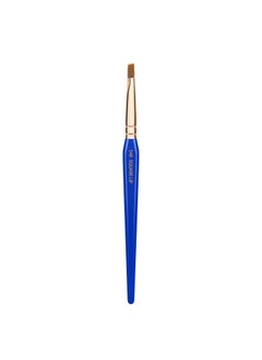 Bdellium Tools Bdellium Tools Professional Makeup Brush - Golden Triangle 546 Square Lip - With All Vegan and Soft Synthetic Fibers, For Applying Color Precisely across Lips (Blue, 1pc) 