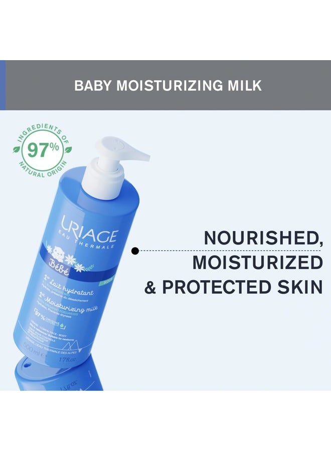 Uriage Baby 1st Moisturizing Milk 500ml - Image 2