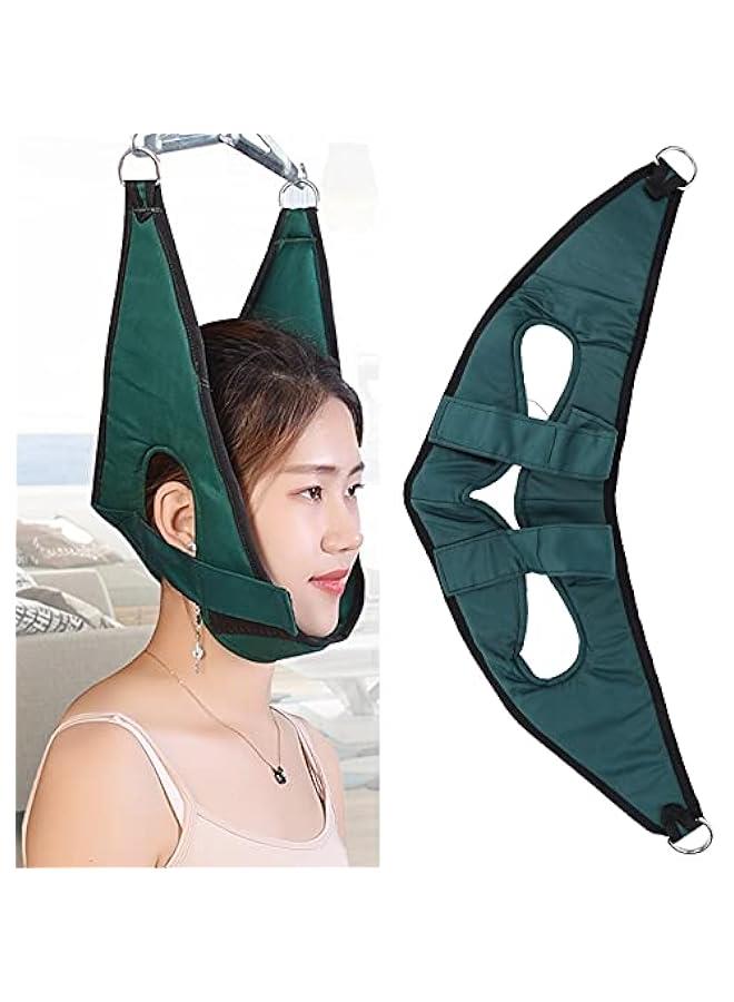 Neck Stretcher, Exquisite Workmanship Neck Traction Belt Hook and Loop Soft Skin Friendly for Home for Physical for Arthritis  - Image 2