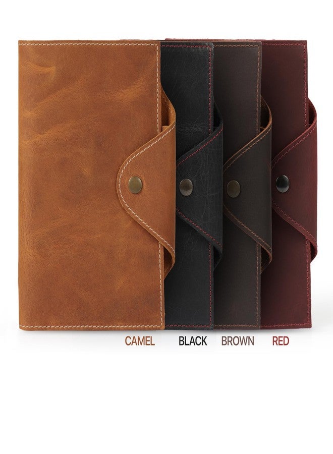 Londo Genuine Leather Portfolio – Padfolio with Notepad & Snap Closure for Business, Office & Travel - Image 3