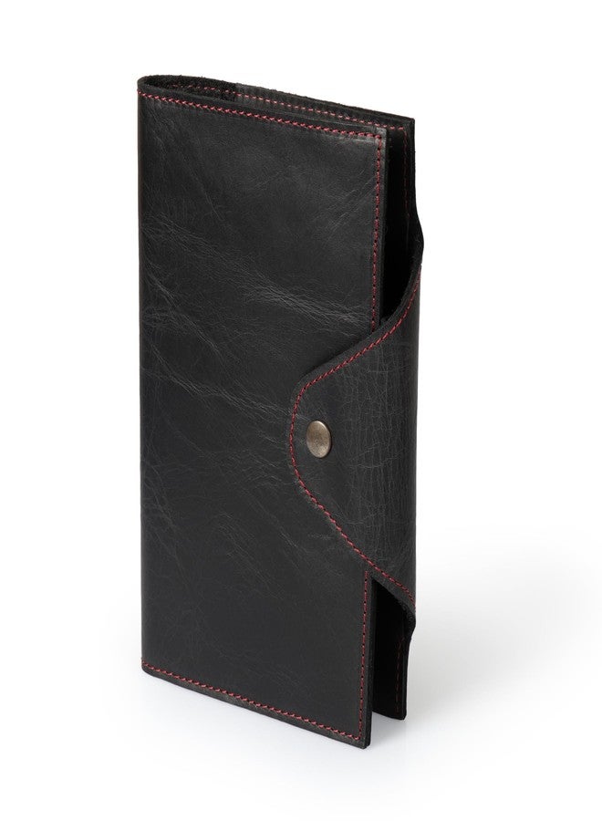 Londo Genuine Leather Portfolio – Padfolio with Notepad & Snap Closure for Business, Office & Travel - Image 4