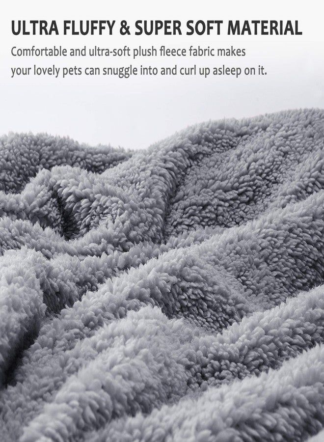 Kritter Planet Dog Blankets for Large Dogs, Super Soft Warm Sherpa Fleece Plush Doggie Blankets and Throws for Small Medium Puppy Doggy Pet Cats，50x60 inches - Image 4