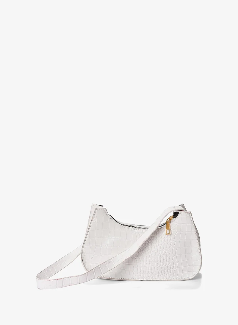 Irene White Handbag