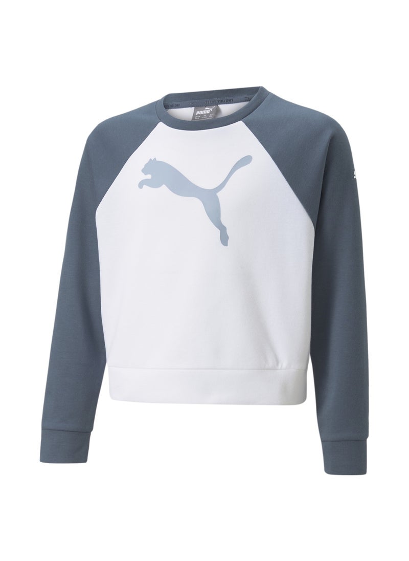 PUMA Modern Kids Girls Sports Crewneck Sweatshirt  - Image 1