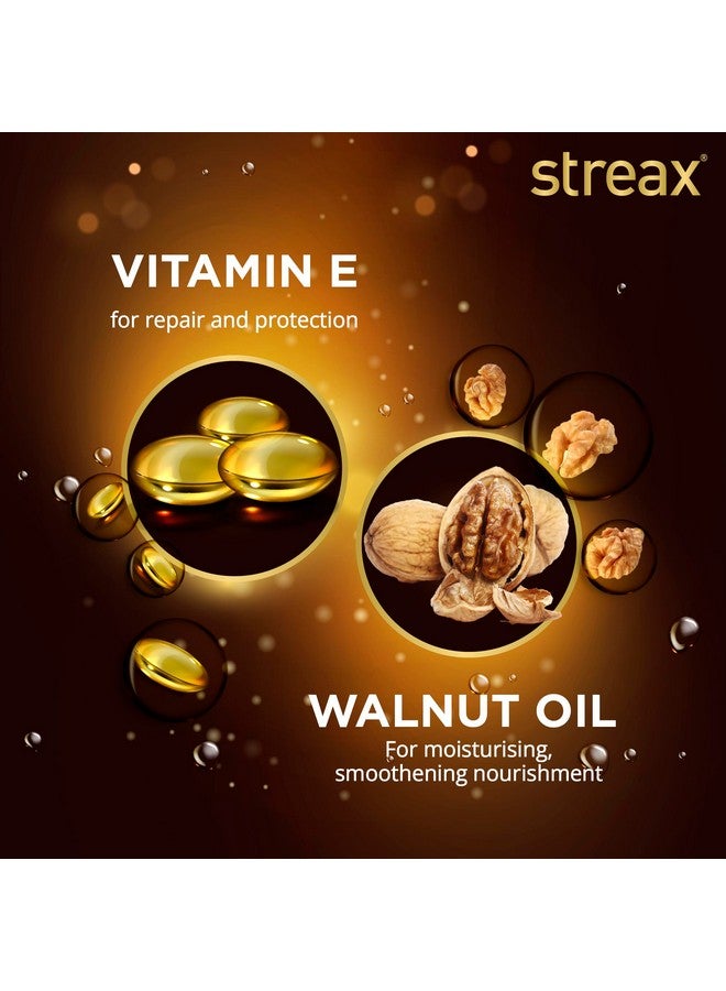 Streax Hair Serum 125Ml, Vitalized With Walnut Oil, For Hair Smoothening & Shine, For Dry & Frizzy Hair - Image 3