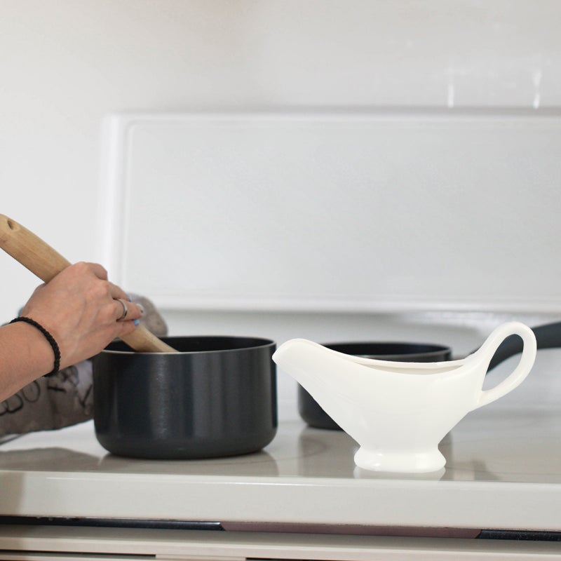 2 Pcs Ceramic Sauce Cups Seasoning Buckets Kitchen Gravy Sauce Container - Image 4