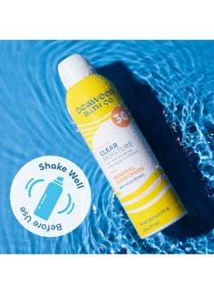 The Seaweed Bath Co. Seaweed Bath Co. Clear Moisture Mineral Spf 30 Broad Spectrum Sunscreen Spray 6 Ounce (Pack Of 2) Sustainably Harvested Seaweed Algae Coconut  - Image 5