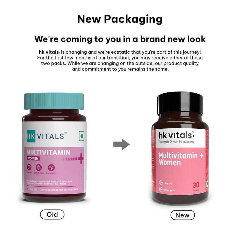 hk vitals Multivitamin Plus Women (30 Tablets) | Daily - Image 2