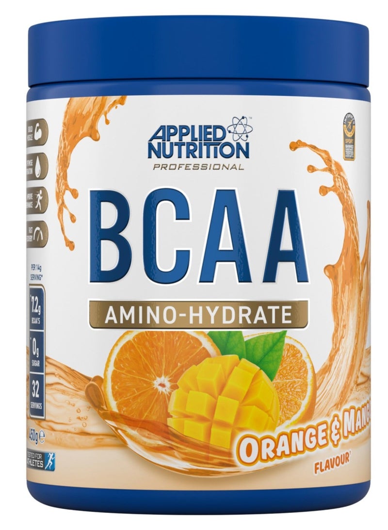 appliednutrition Bcaa Amino Hydrate 450 G, Orange & Mango