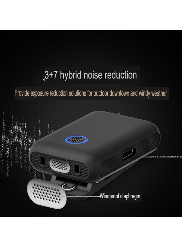 Saramonic Blink500 B2 Wireless Lapel Microphone, Heavy Duty Speaker Microphone, Noise Reduction Radio Microphone, Wireless Microphone System For Camera Phones Computers, ( One To Two With Case) - Image 3