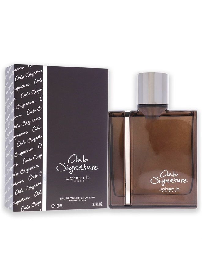 Johan B Club Signature Men EDT Spray 3.4 oz - Image 2