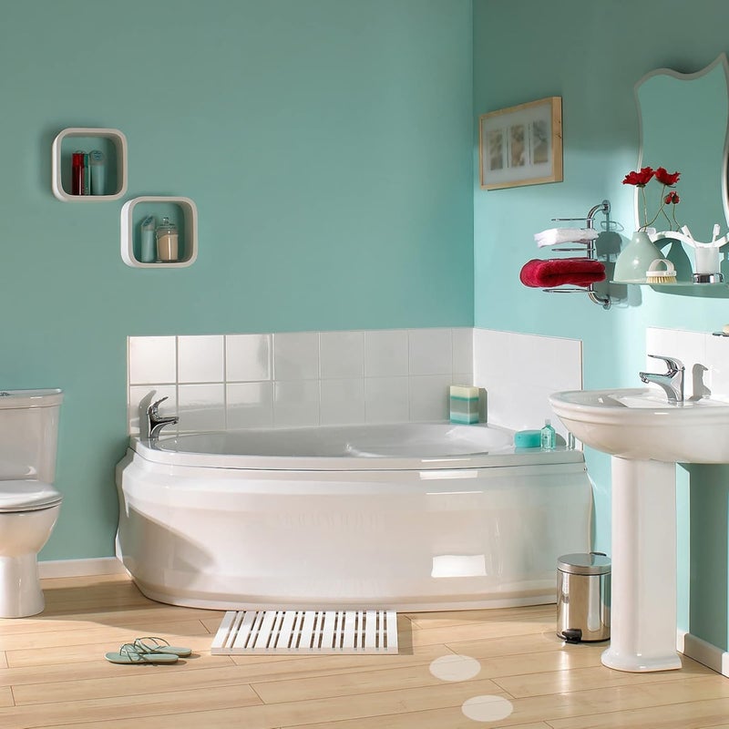 klarako 1 Set Bathroom Non-Slip Stickers Adhesive Bathtub Sticker Bathtub Safety Stickers Anti Skid Floor Strip Pool Anti Skid Sticker Bath tub Slip Stickers Round Adhesive Strip Tomorrow - Image 4