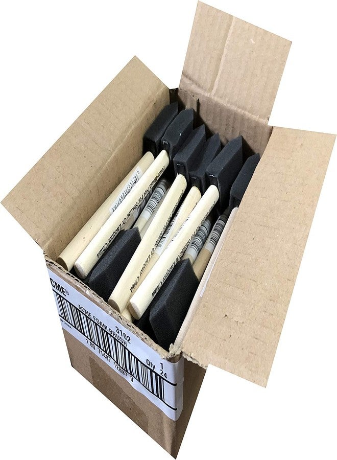 Wooster Brush 3102 1 inch Acme Foam Brush, Pack of 24 - Image 4