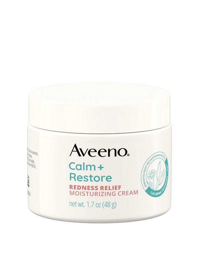 كريم الوجه أفينو كالم + ريستور لتخفيف الاحمرار، مرطب مهدئ للوجه للبشرة الحساسة، تركيبة مضادة للحساسية، خالٍ من العطور، 1.7 أونصة - Image 1