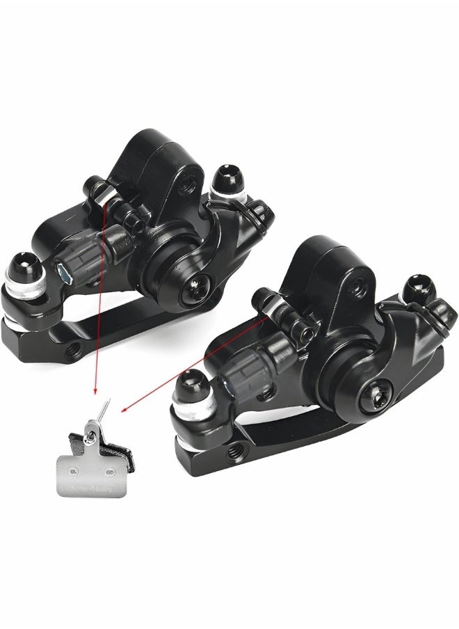 GROIC 1 Pair MTB Disc Brake Set, Mechanical Disc Brake Kit, MTB Front & Rear Disc Brake Caliper with 160mm Rotor,Disc Brake Set, Bicycle Accessories for Mountain Bike, Road Bike, BMX  - Image 5