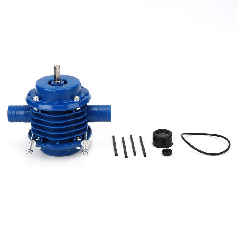 Electric Drill Pump 7.25mm Drill Diameter Stainless Steel Engineering Plastic - Corrosion-Resistant Liquid Transfer Pump for Home Garden Outdoor Water Transfer - Image 1