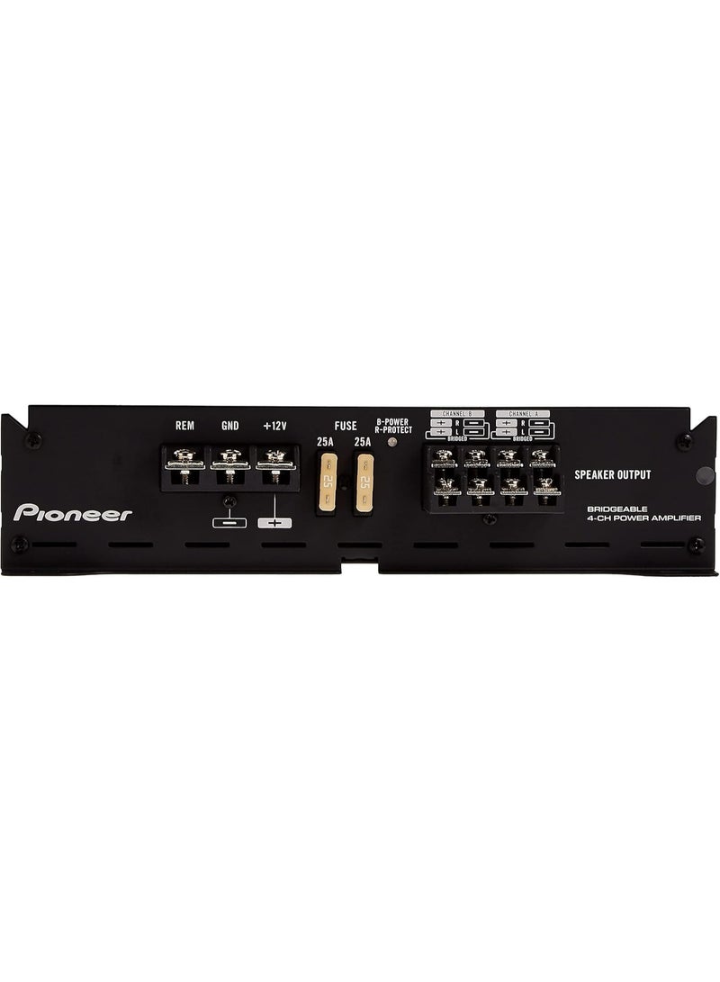 Pioneer 4 Channel Bridgeable Amplifier with Bass Boost - Image 5