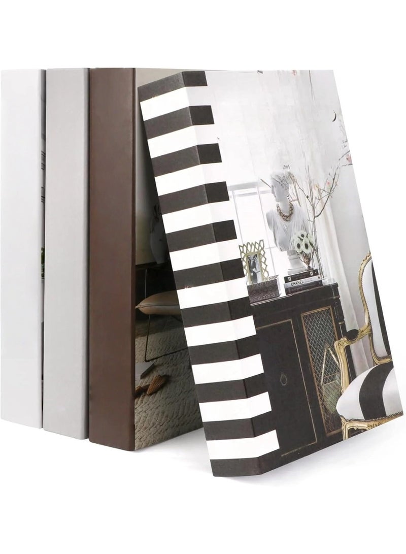 4 PCS Faux Books for Decoration, Modern Fashion Decorative Books Set for Hardcover Home Decor, Fake Book Stacks Display for Bookshelf Living Room Decor  - Image 4