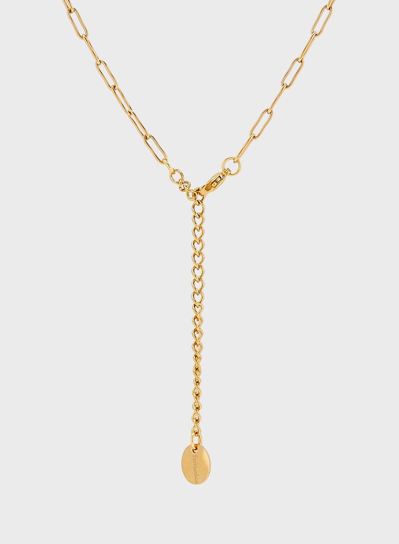 فاشن بوكس عقد سلسلة مع قلادة دب حلوى جيلاتين - Image 3