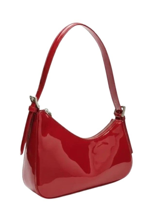 HaveGlam Women’s Sling Bag - Stylish Small Shoulder Handbag for Daily Travel & Shopping Phone Purse with Adjustable Strap - Lightweight Casual Trendy Bag for Ladies & Girls (RED) - Image 3