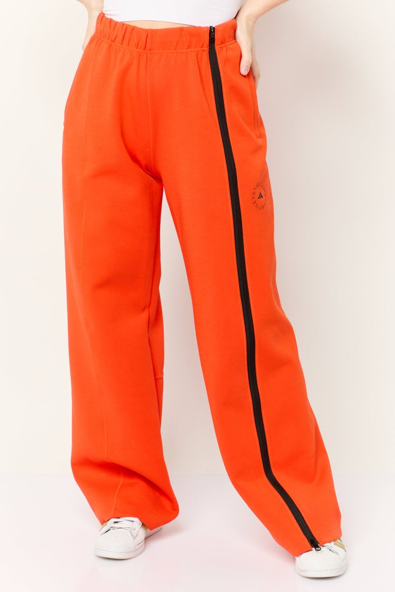 Adidas Adidas by Stella McCartney Women Sportswear Fit Training Sweatpants, Orange - Image 1