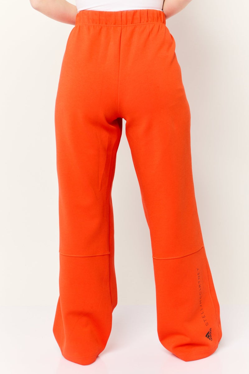 Adidas Adidas by Stella McCartney Women Sportswear Fit Training Sweatpants, Orange - Image 4