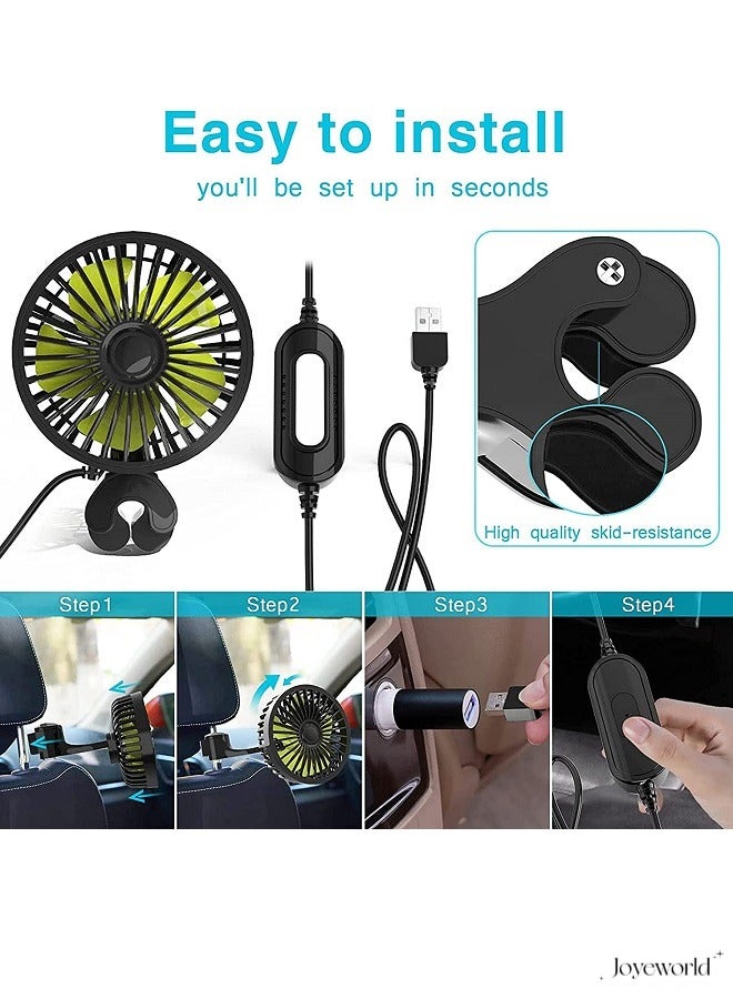 جوي وورلد مروحة سيارة لعربات الأطفال SUV RV - Image 2