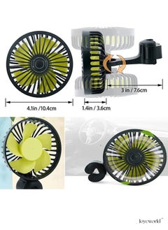 Joyeworld Car Fan for SUV RV Baby Stroller Vehicles  - Image 4