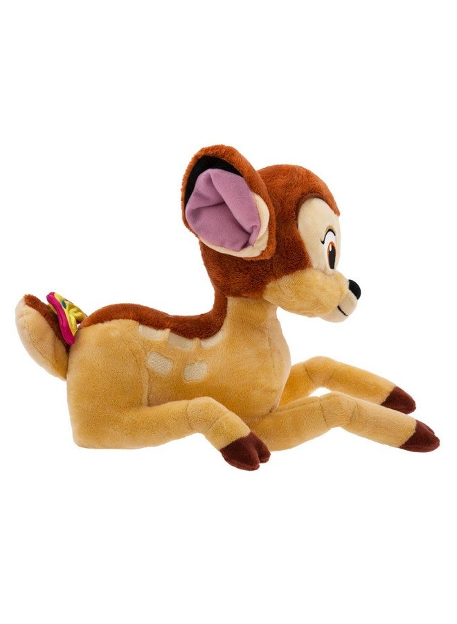 Disney Store Official Bambi Medium Soft Toy for Kids, Cuddly Character with Fuzzy Texture and Embroidered Details, Satin Butterfly, Disney Plushy Suitable for All Ages. - Image 2