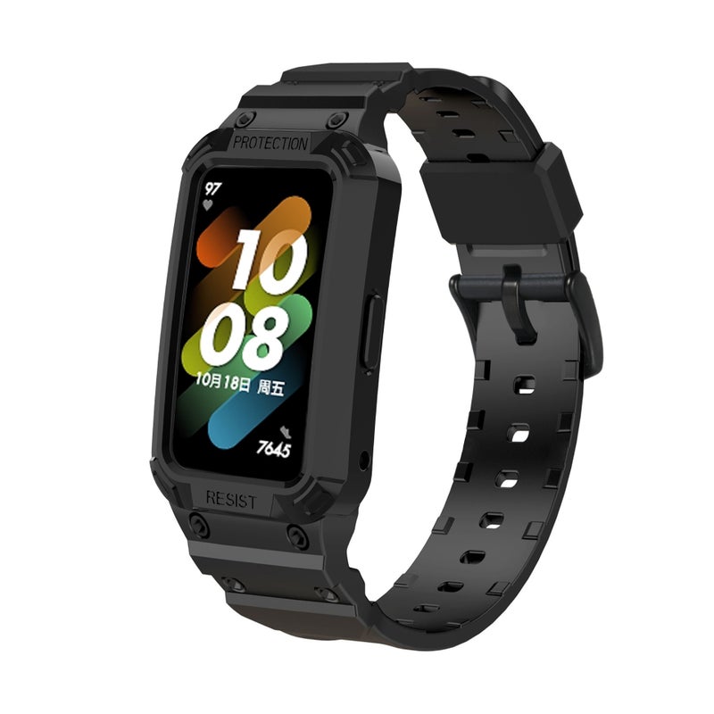 Suitable For Huawei Band 10/9/8/7/6 Universal Tpu Integrated Strap Sports Anti-Drop Honor Band 6 Wristband - Image 2