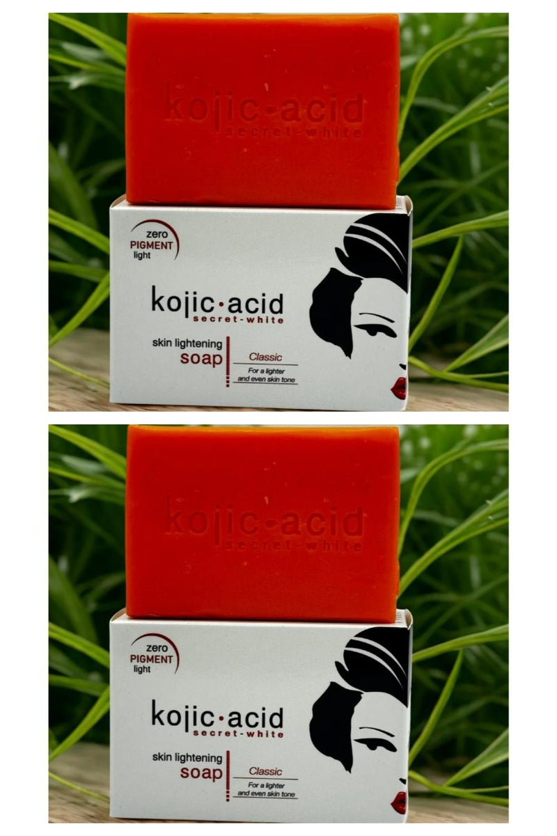 سيكريت وايت صابون تفتيح البشرة بحمض الكوجيك 2 قطعة - Image 1