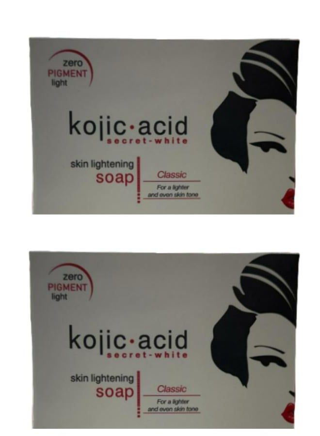 سيكريت وايت صابون تفتيح البشرة بحمض الكوجيك 2 قطعة - Image 2