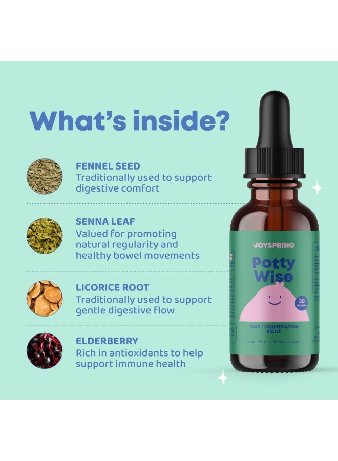 JoySpring, Potty Wise, 1 fl oz (30 ml) - Image 3