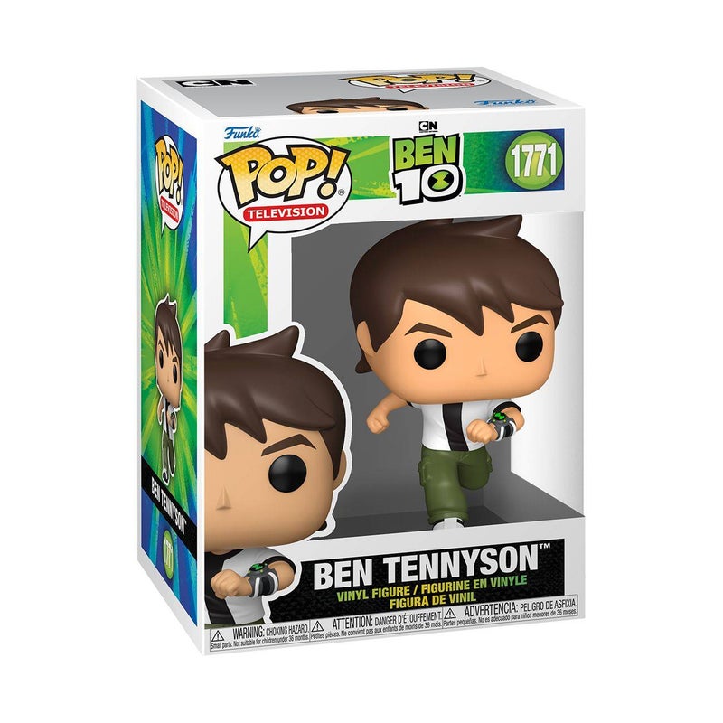 Funko POP! Television Cartoon Network Ben 10 Ben Tennyson Vinyl Figure (10.7 cm) - Image 1