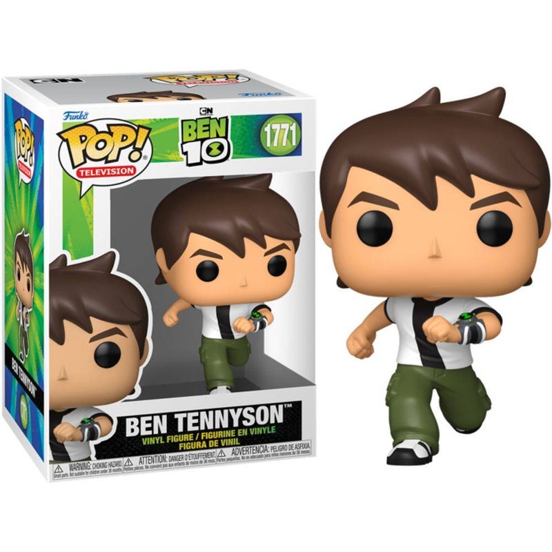 Funko POP! Television Cartoon Network Ben 10 Ben Tennyson Vinyl Figure (10.7 cm) - Image 2